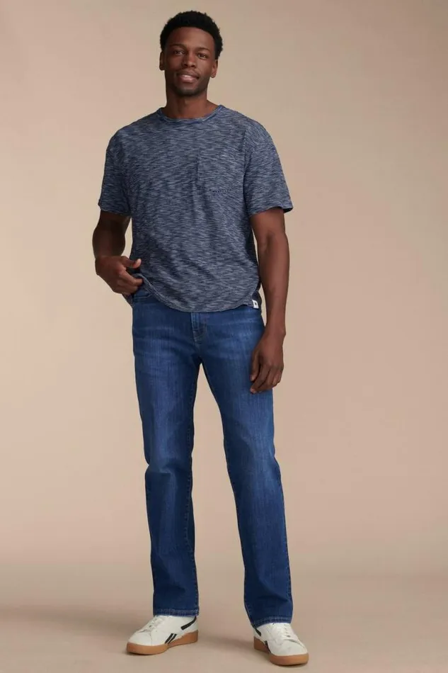 Men Lucky Brand Jeans 363 Straight Premium Coolmax Stratch Jean Dawson