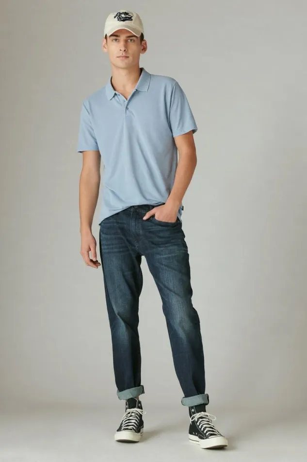 Men Lucky Brand Jeans 363 Vintage Straight Coolmax Stretch Jean Huron