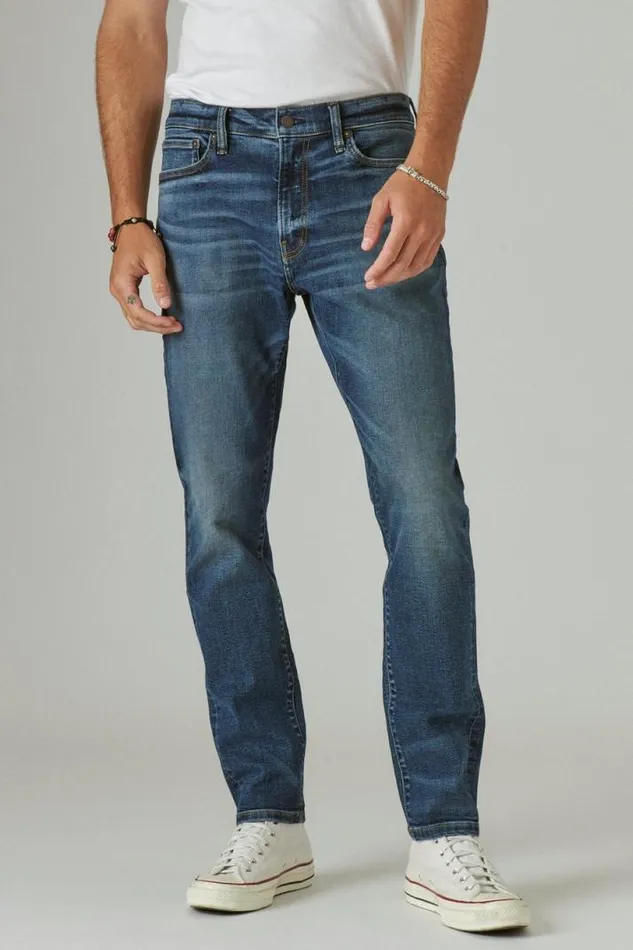 Men Lucky Brand Jeans 411 Athletic Taper Advanced Stretch Jean Kerrwood