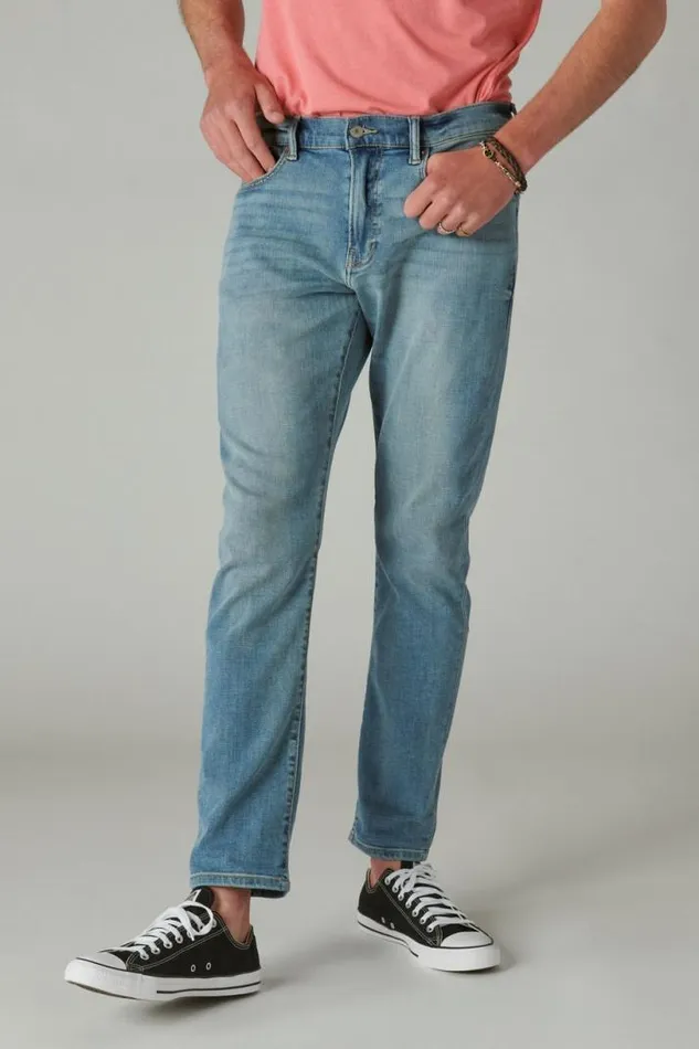 Men Lucky Brand Jeans 412 Athletic Slim Coolmax Stretch Jean Gilman