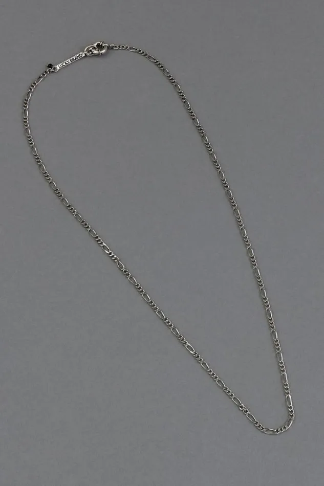 Men Lucky Brand Jewelry Chain Necklace Silver