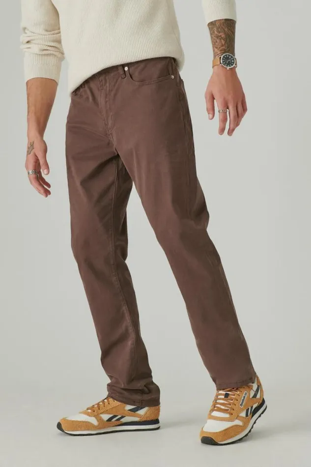 Men Lucky Brand Pants 412 Athletic Slim Sateen Stretch Jean Ebony