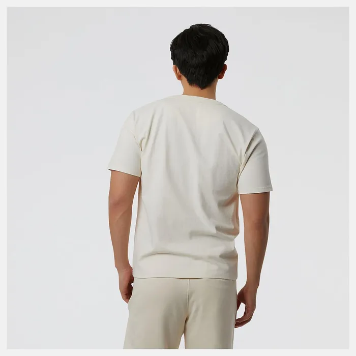 Men NB Athletics Nature State Short Sleeve Tee Greige New Balance Shirts Men NB Athletics Nature State Short Sleeve Tee Greige New Balance Shirts