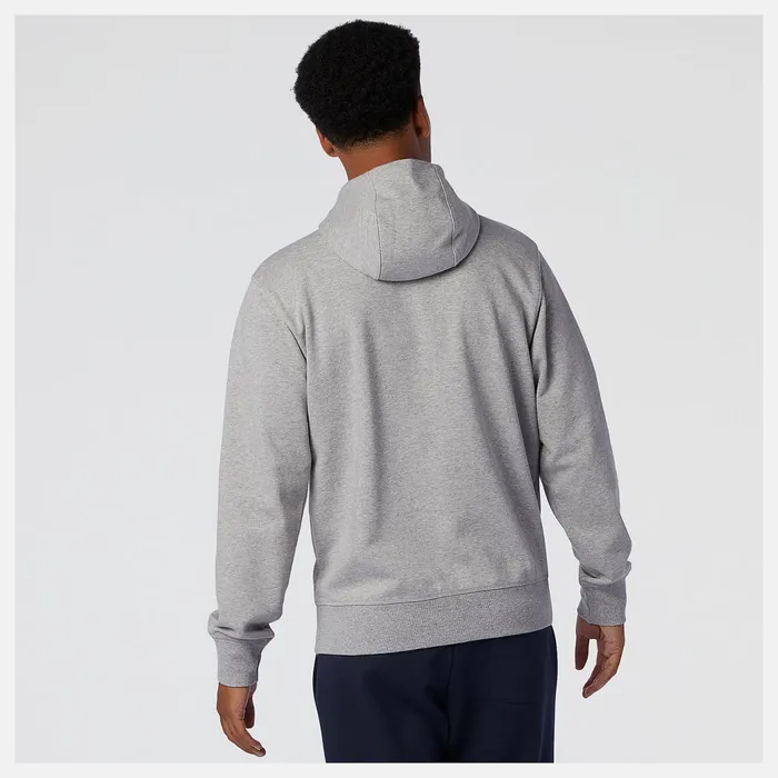 Men NB Essentials Stacked Full Zip Hoodie Athletic Grey New Balance Hoodies and Sweatshirts Men NB Essentials Stacked Full Zip Hoodie Athletic Grey New Balance Hoodies and Sweatshirts