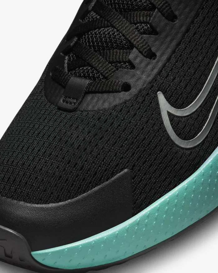 Men Nike All Shoes NikeCourt Vapor Lite 2 Premium Blackmetallic Silverdeep Junglemetallic Silver