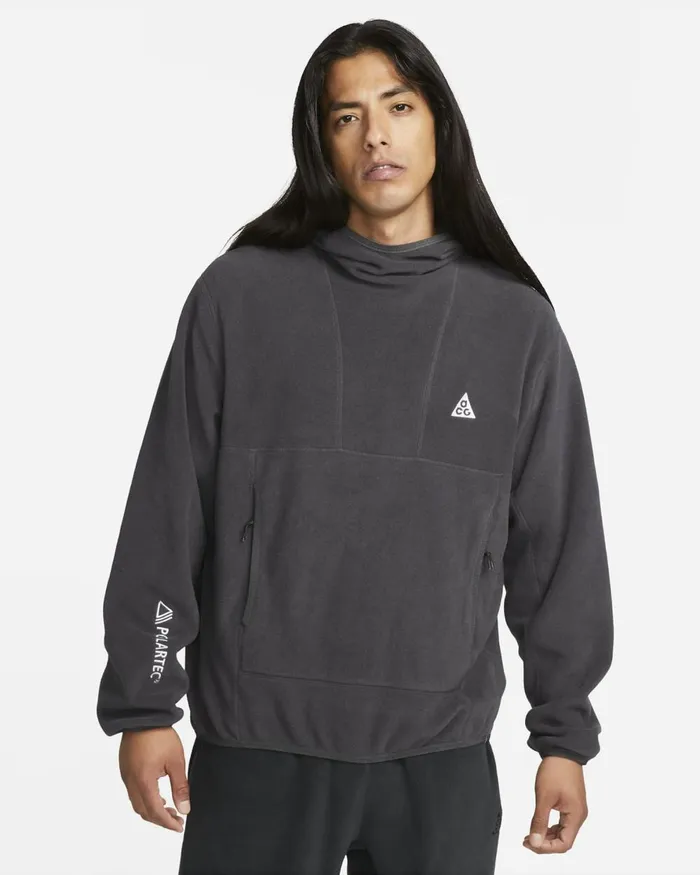 Men Nike Hoodies And Sweatshirts ACG 039Wolf Tree039 Anthraciteanthraciteanthracitesummit White
