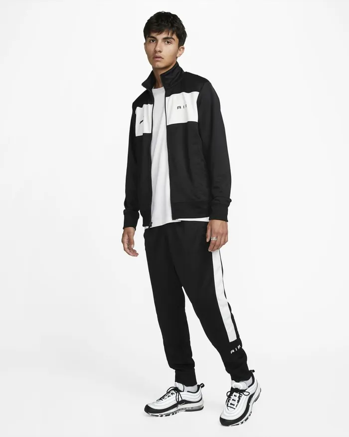 Men Nike Hoodies And Sweatshirts Air Blacksummit White