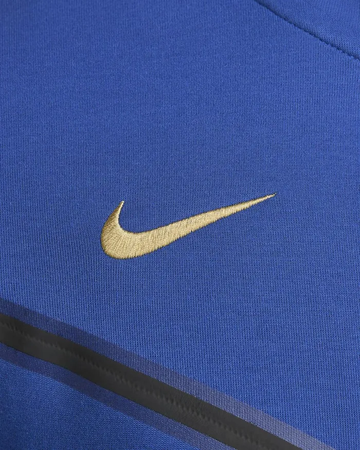 Men Nike Hoodies And Sweatshirts Chelsea FC Tech Fleece Windrunner Rush Blueclub Gold