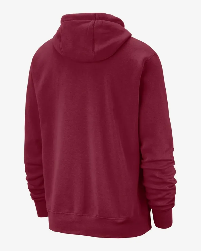 Men Nike Hoodies And Sweatshirts Cleveland Cavaliers Club Fleece City Edition Team Crimson