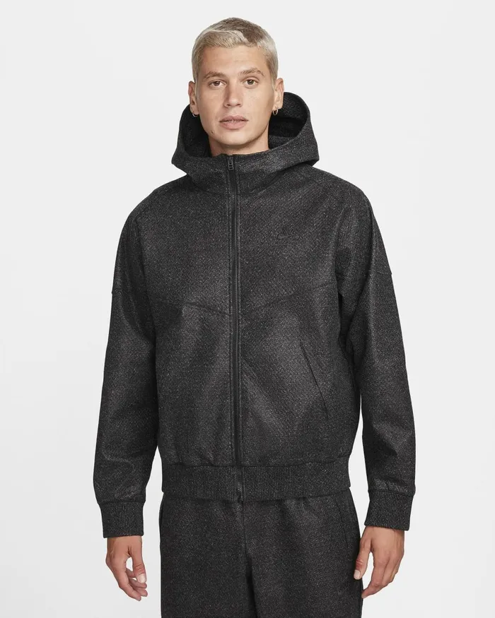 Men Nike Hoodies And Sweatshirts Forward Windrunner Hoodie Anthraciteblackblack