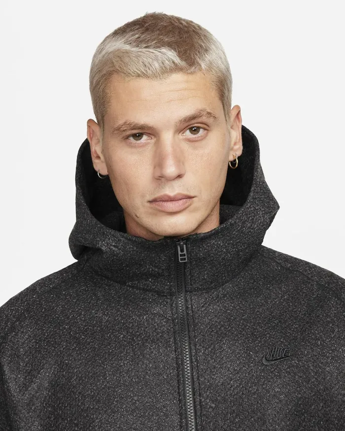 Men Nike Hoodies And Sweatshirts Forward Windrunner Hoodie Anthraciteblackblack