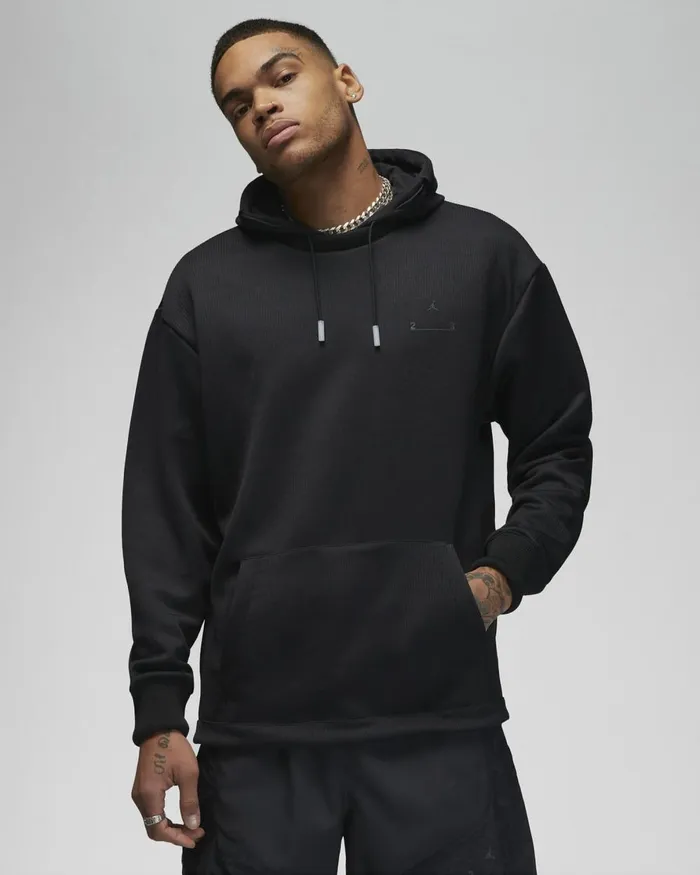 Men Nike Hoodies And Sweatshirts Jordan 23 Engineered Blackblack