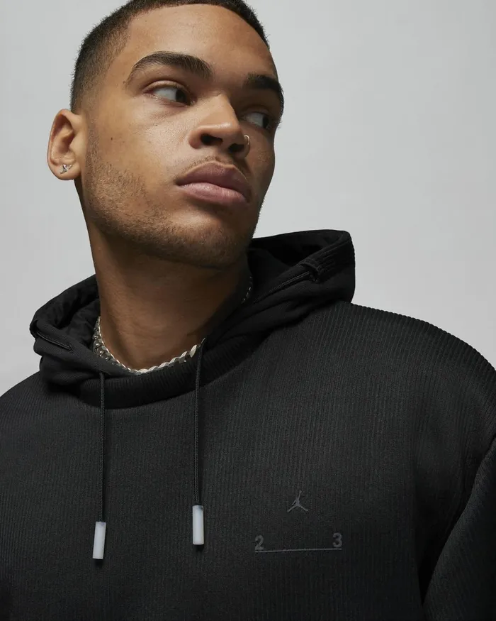 Men Nike Hoodies And Sweatshirts Jordan 23 Engineered Blackblack