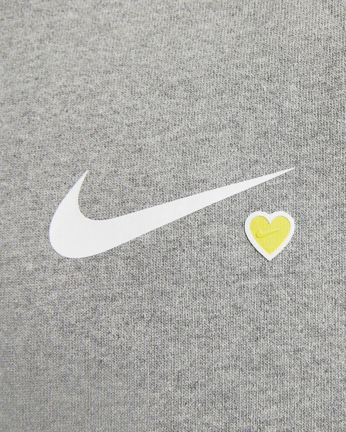 Men Nike Hoodies And Sweatshirts Sportswear Club Fleece Dark Grey Heather