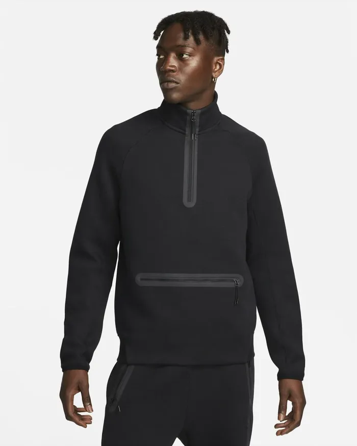 Men Nike Hoodies And Sweatshirts Sportswear Tech Fleece Blackblack