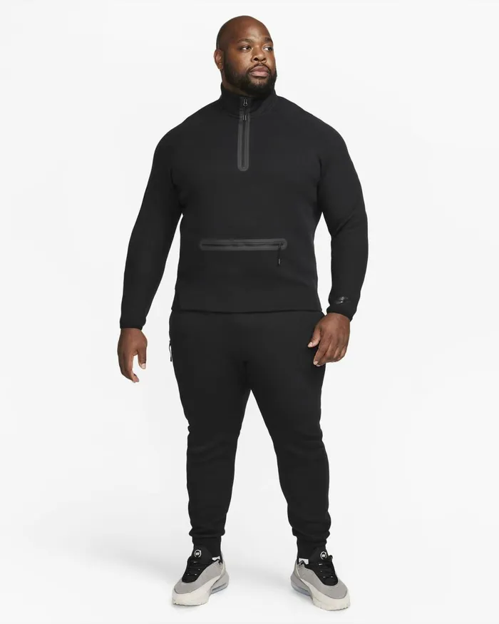 Men Nike Hoodies And Sweatshirts Sportswear Tech Fleece Blackblack