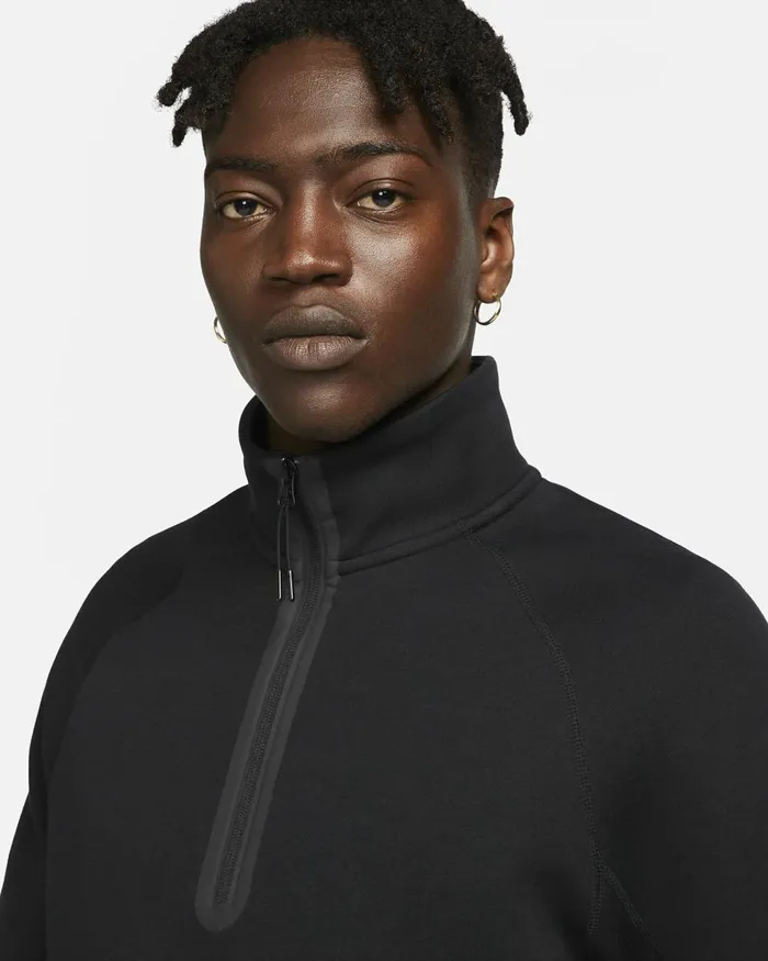Men Nike Hoodies And Sweatshirts Sportswear Tech Fleece Blackblack