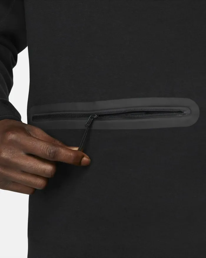 Men Nike Hoodies And Sweatshirts Sportswear Tech Fleece Blackblack