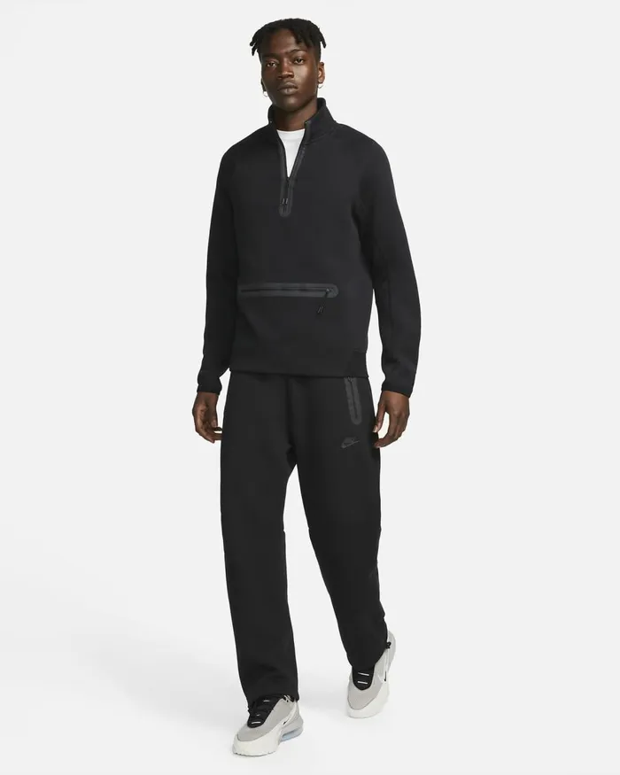 Men Nike Hoodies And Sweatshirts Sportswear Tech Fleece Blackblack