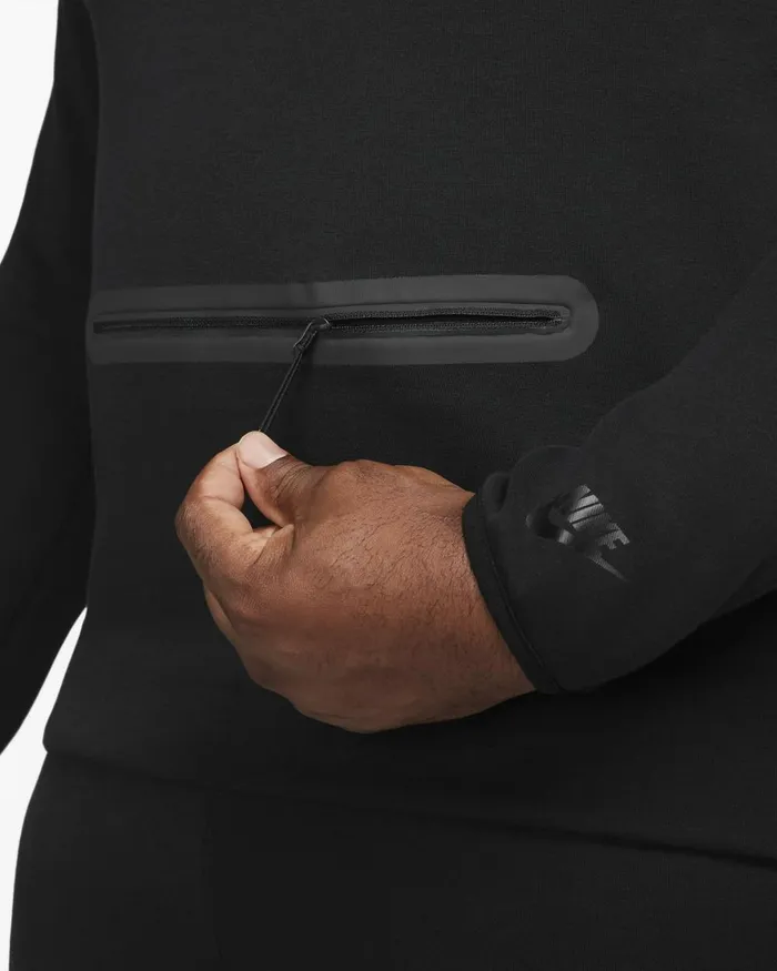 Men Nike Hoodies And Sweatshirts Sportswear Tech Fleece Blackblack
