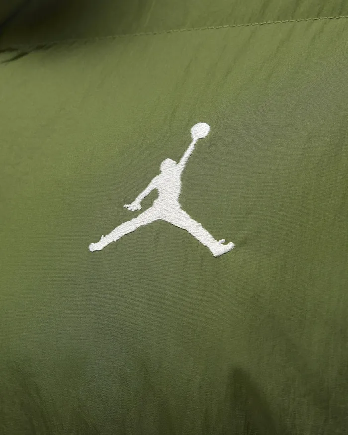 Men Nike Jackets Jordan Essentials Sky J Light Olivesail