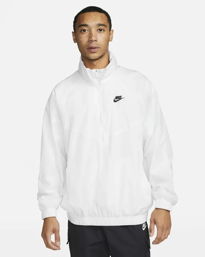 Men Nike Jackets Sportswear Windrunner Whiteblack