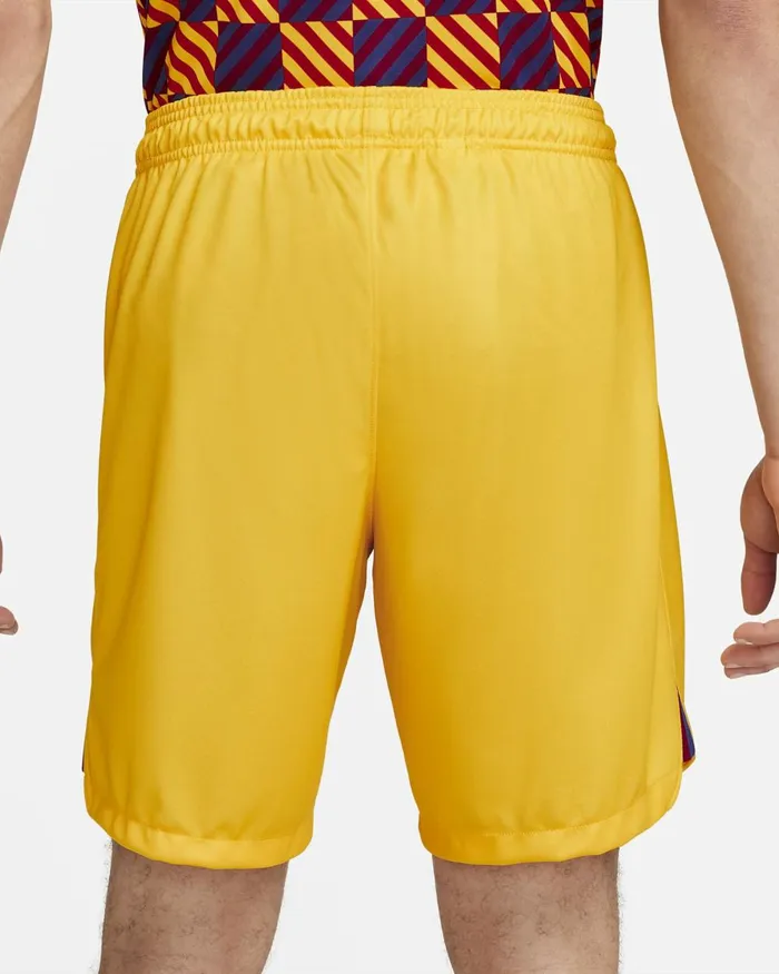 Men Nike Shorts Barcelona 202223 Stadium Fourth Amarillodeep Royal Blue