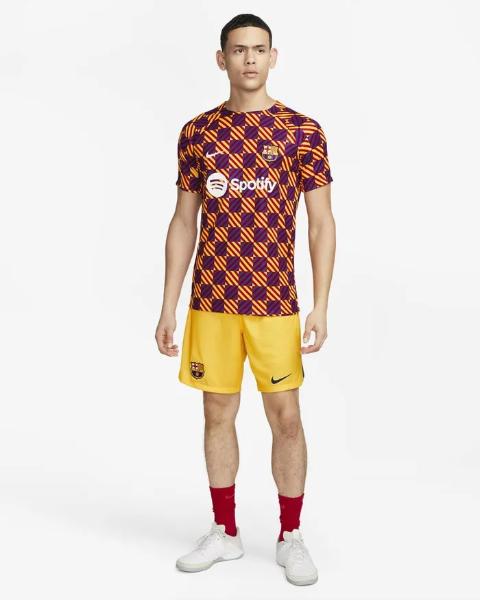 Men Nike Shorts Barcelona 202223 Stadium Fourth Amarillodeep Royal Blue