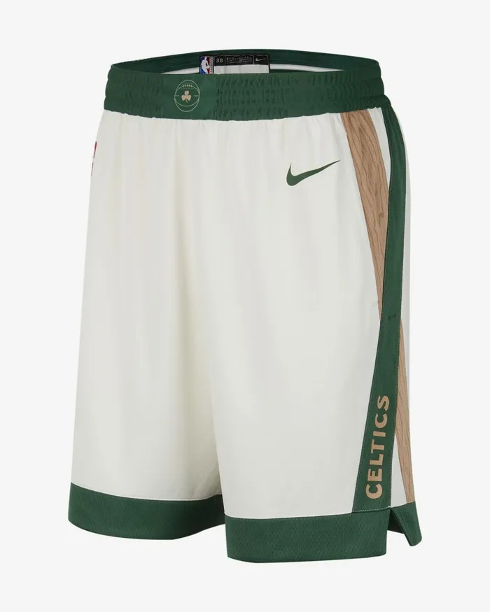 Men Nike Shorts Boston Celtics 202324 City Edition Sailgorge Green