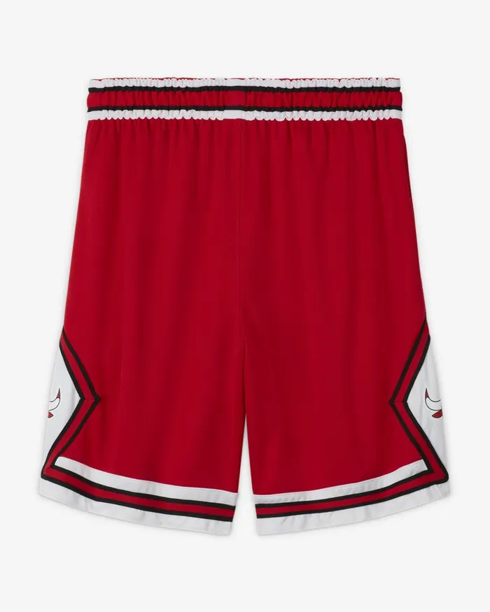 Men Nike Shorts Chicago Bulls Icon Edition University Redwhitewhite