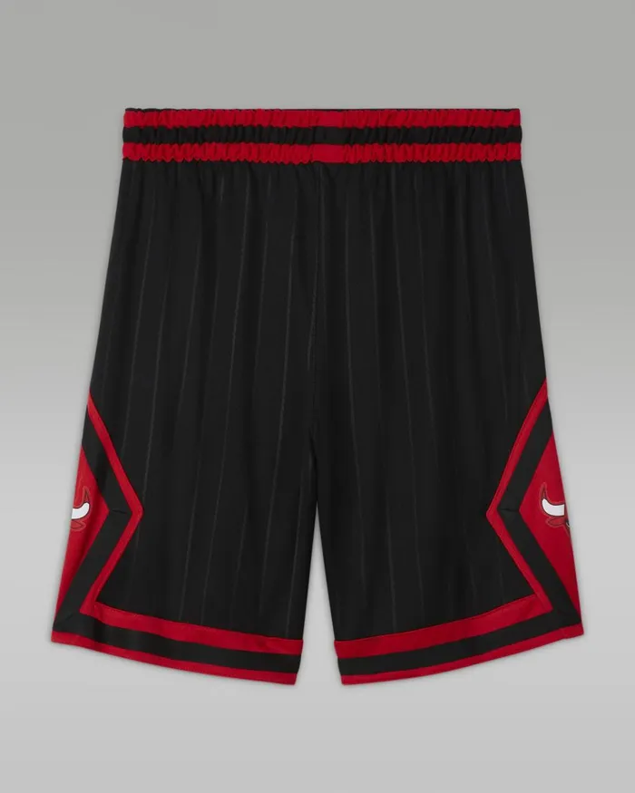 Men Nike Shorts Chicago Bulls Statement Edition Blackuniversity Redwhite