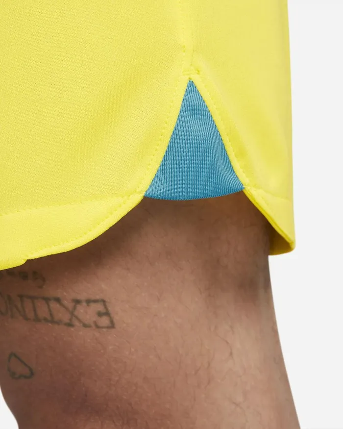 Men Nike Shorts Inter Milan 202223 Stadium Third Vibrant Yellowvibrant Yellowblack