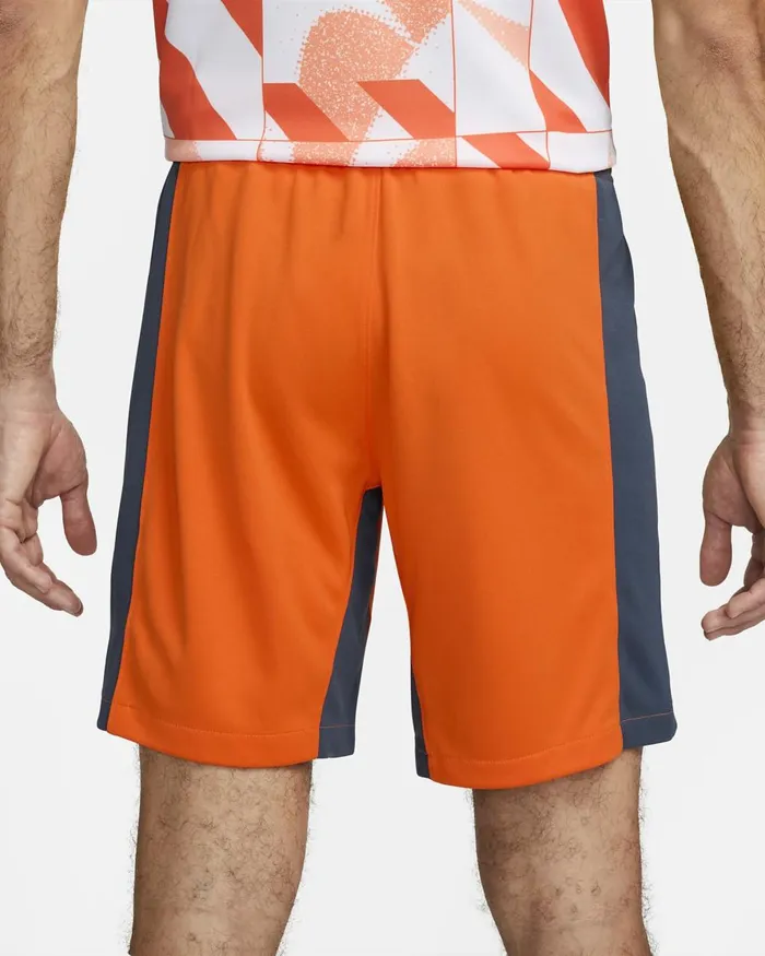 Men Nike Shorts Inter Milan 202324 Stadium Third Safety Orangethunder Blueblack