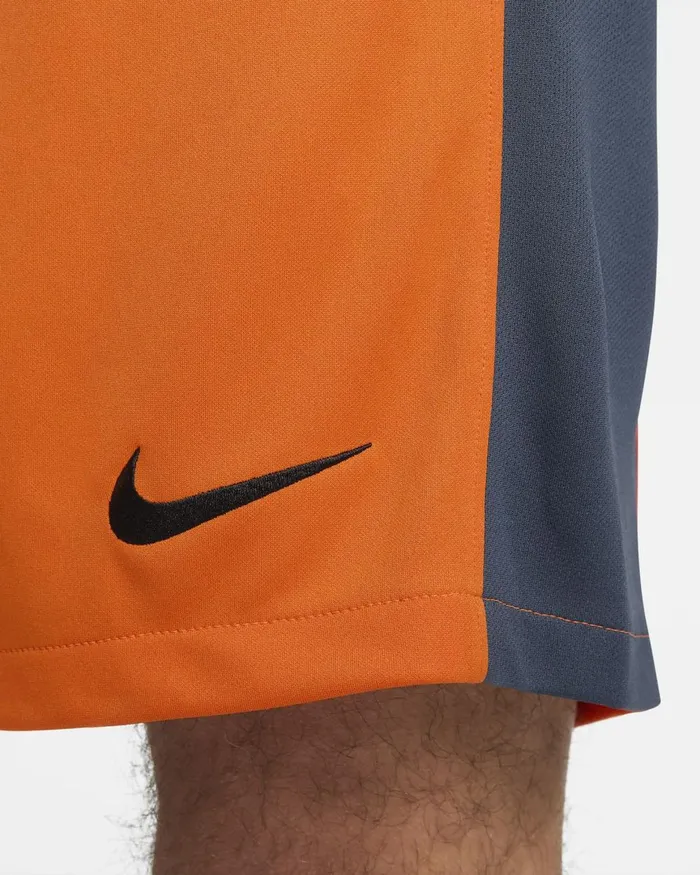 Men Nike Shorts Inter Milan 202324 Stadium Third Safety Orangethunder Blueblack