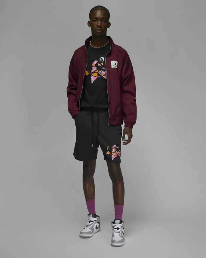 Men Nike Shorts Jordan Flight MVP Offnoirwhite