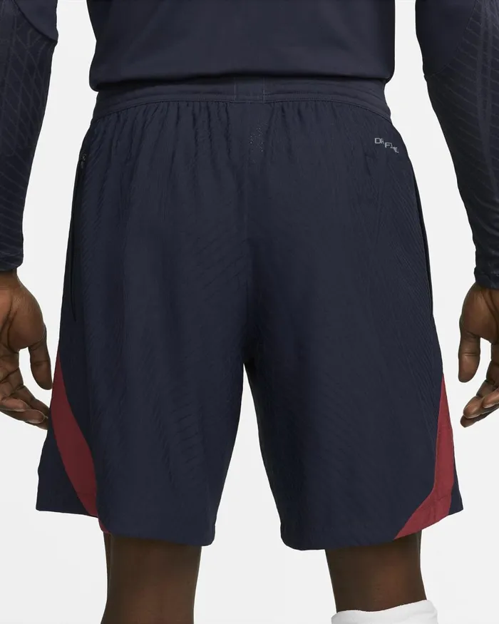 Men Nike Shorts Paris SaintGermain Strike Elite Blackened Blueteam Redgold Suede