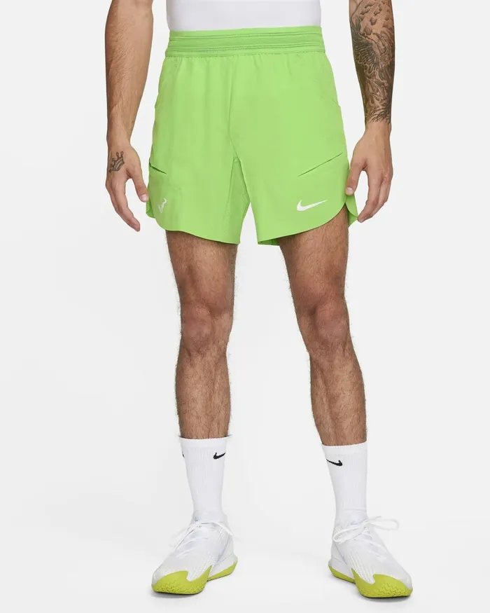 Men Nike Shorts Rafa Action Greenwhite