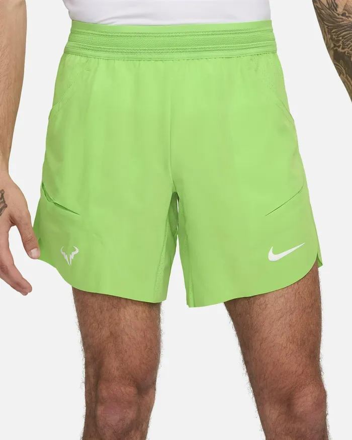Men Nike Shorts Rafa Action Greenwhite