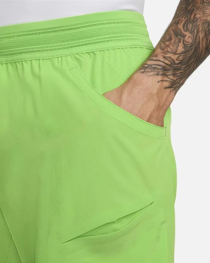 Men Nike Shorts Rafa Action Greenwhite