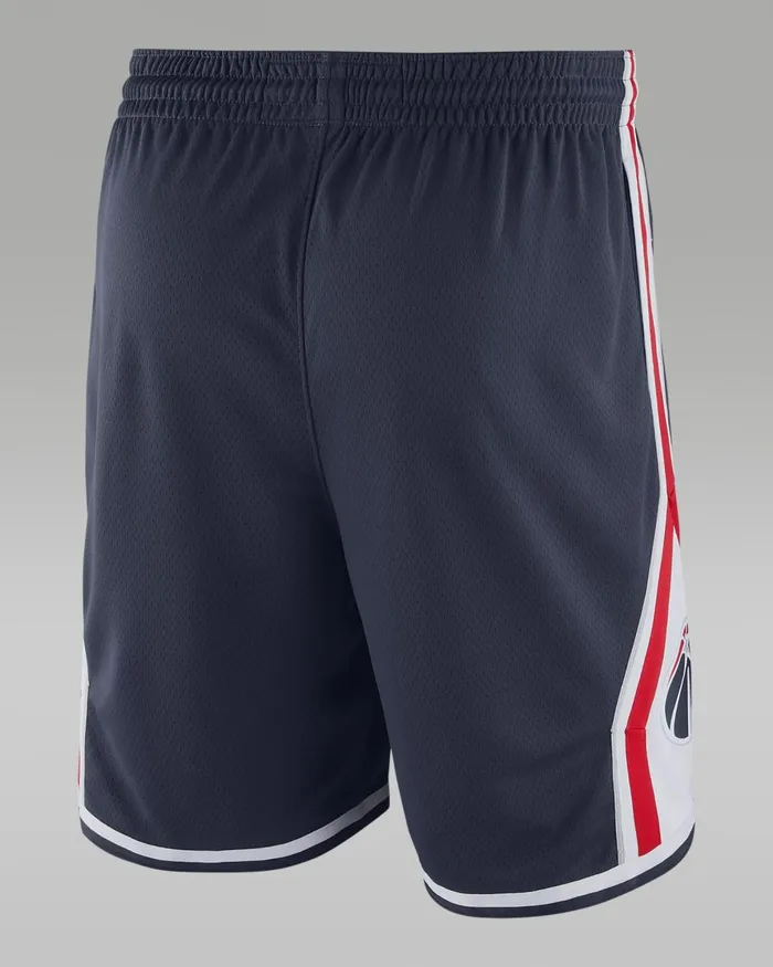 Men Nike Shorts Wizards Statement Edition 2020 College Navyuniversity Redwhitewhite