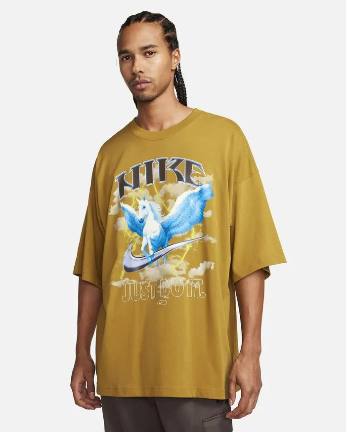 Men Nike Tops And TShirts Sportswear Bronzine