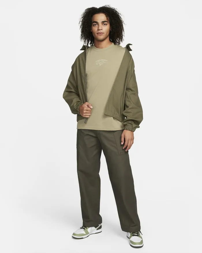 Men Nike Tops And TShirts Sportswear Neutral Olive
