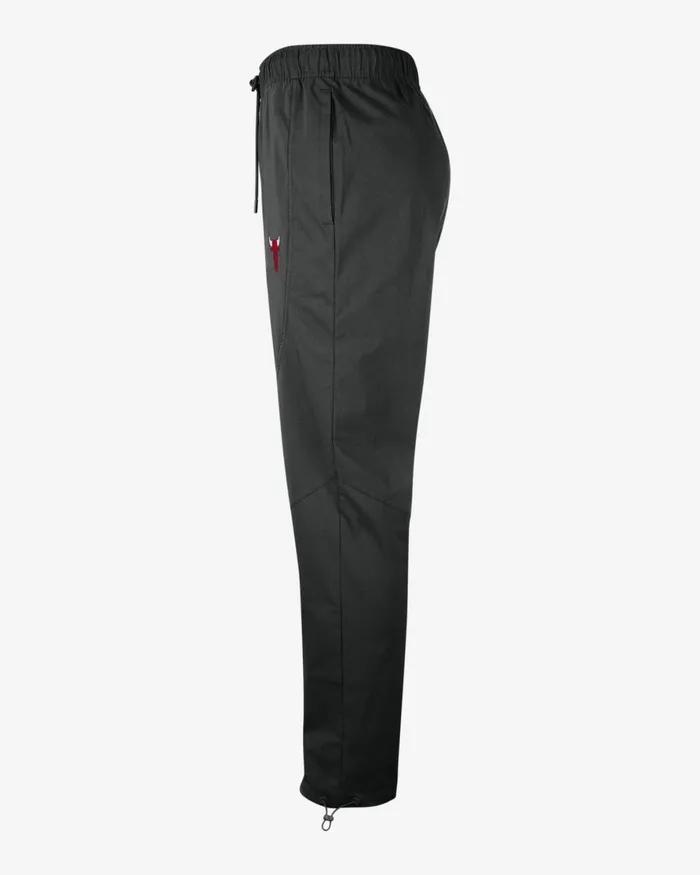 Men Nike Trousers And Tights Chicago Bulls Courtside Statement Edition Blackblack