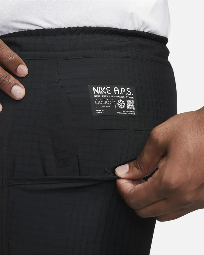Men Nike Trousers And Tights DriFIT ADV APS Blackiron Grey