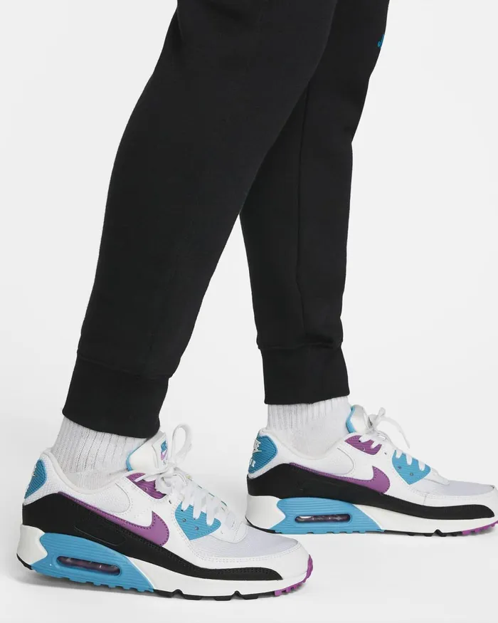 Men Nike Trousers And Tights Sportswear Standard Issue Black