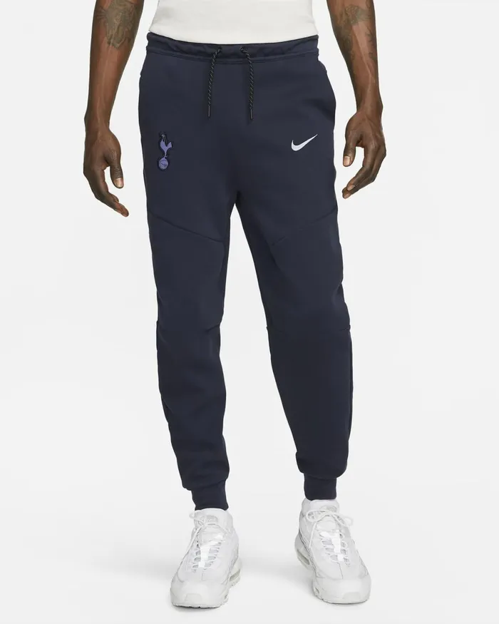 Men Nike Trousers And Tights Tottenham Hotspur Tech Fleece Marineiron Purple
