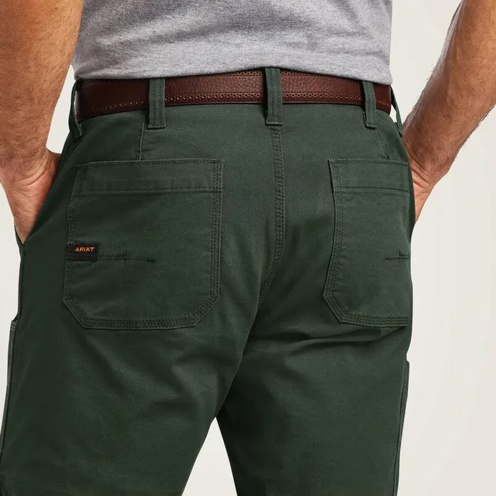 Men Pants and Shorts Ariat Rebar M4 Low Rise DuraStretch Made Tough Double Front Stackable Straight Leg Pant Deep Forest Men Pants and Shorts Ariat Rebar M4 Low Rise DuraStretch Made Tough Double Front Stackable Straight Leg Pant Deep Forest