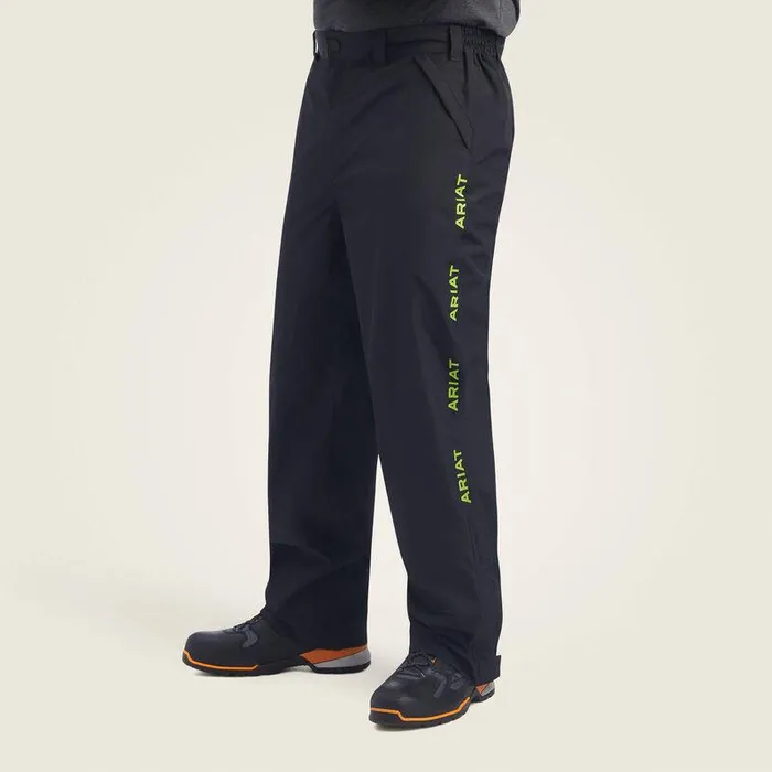 Men Pants and Shorts Ariat Rebar Stormshell Waterproof Pant Black