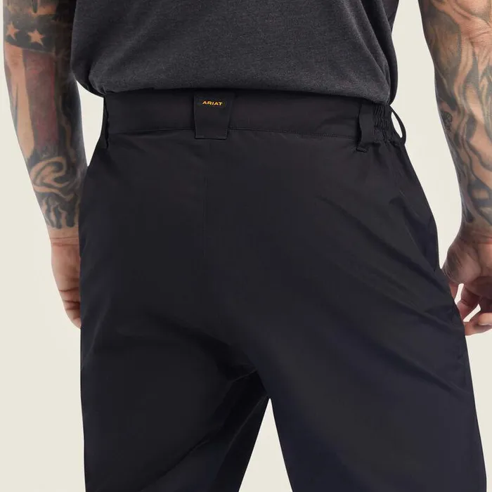 Men Pants and Shorts Ariat Rebar Stormshell Waterproof Pant Black