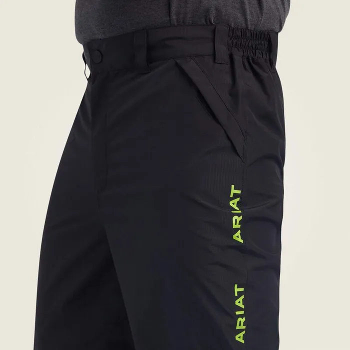 Men Pants and Shorts Ariat Rebar Stormshell Waterproof Pant Black